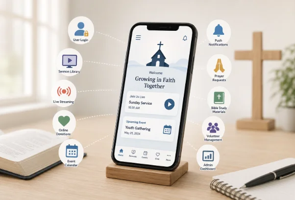 Essential Church App Functions and Their Approximate Costs