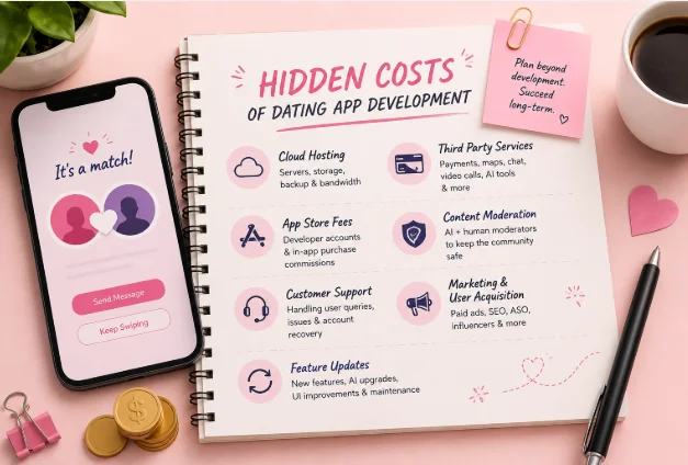 Hidden Costs of Dating Apps Development